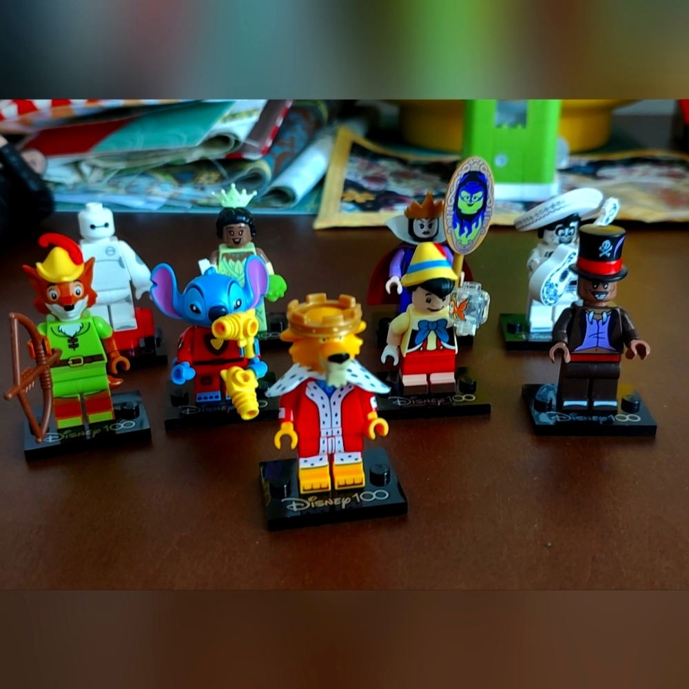 Lego Disney 100 Minifigures Lot Of 9